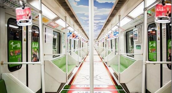 火影忍者手游地鐵廣告上畫圖 火影忍者手游地鐵廣告上畫圖