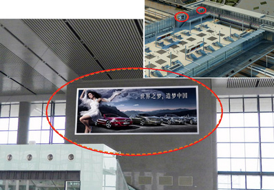 南寧東候車區(qū)空調(diào)機箱房墻面燈箱廣告 南寧東候車區(qū)空調(diào)機箱房墻面燈箱廣告