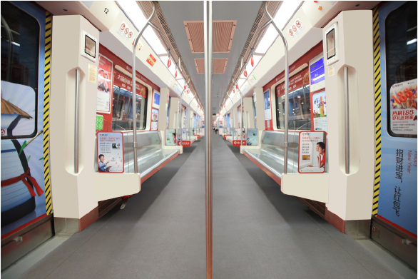 南昌地鐵內(nèi)包車廣告 南昌地鐵內(nèi)包車廣告