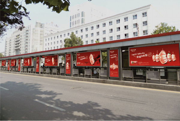 鄭州公交候車亭BRT燈箱廣告 鄭州公交候車亭BRT燈箱廣告