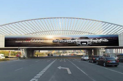 長(zhǎng)春彩虹橋LED屏廣告