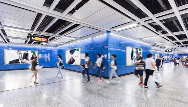 OPPO廣州地鐵廣告 OPPO廣州地鐵廣告