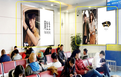 拉薩機場遠機位登機口墻體燈箱廣告 拉薩機場遠機位登機口墻體燈箱廣告