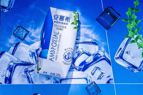 安慕希上海地鐵廣告 安慕希上海地鐵廣告