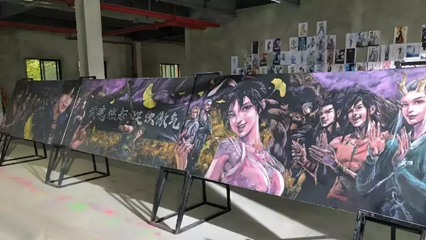 騰訊閃光新國漫重慶地鐵廣告 騰訊閃光新國漫重慶地鐵廣告