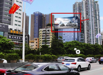 深圳中濠S酒店LED屏廣告 深圳中濠S酒店LED屏廣告