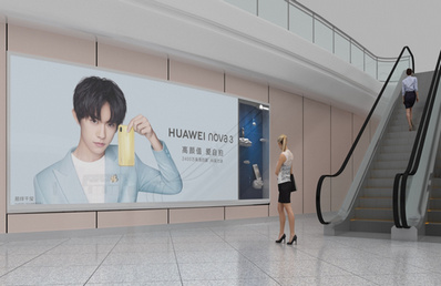 F4層國(guó)際出發(fā)安檢墻面燈箱廣告 F4層國(guó)際出發(fā)安檢墻面燈箱廣告