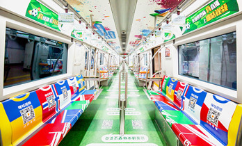 北京地鐵車廂廣告價格如何？