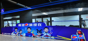 北京地鐵屏蔽門能做廣告嗎？