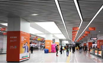 深圳地鐵站廳廣告形式有哪些？