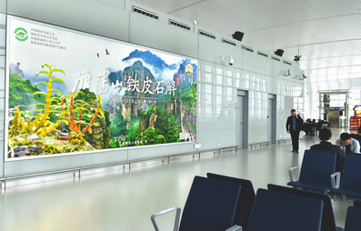 溫州機(jī)場(chǎng)出發(fā)安檢后左右指廊燈箱廣告 溫州機(jī)場(chǎng)出發(fā)安檢后左右指廊燈箱廣告