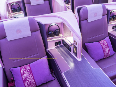 吉祥航空靠枕廣告 吉祥航空靠枕廣告