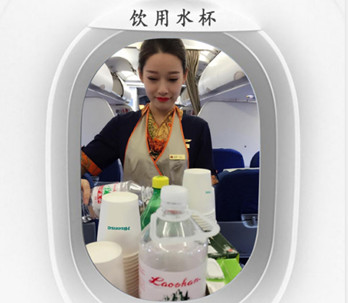 投放機(jī)載飲用紙杯廣告有什么優(yōu)勢