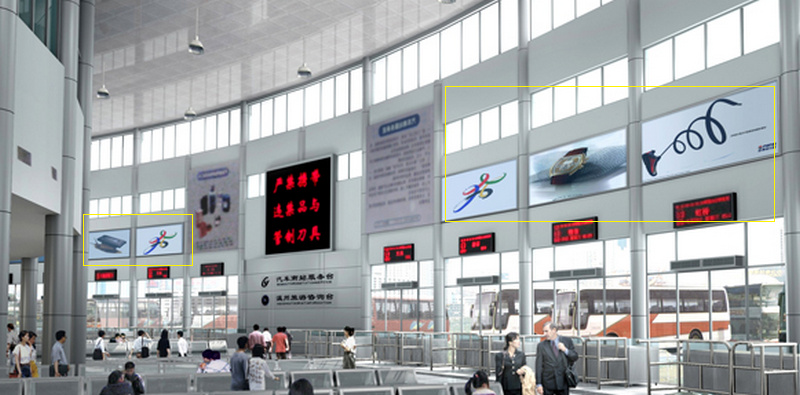 溫州交通樞紐站廣告 溫州交通樞紐站廣告