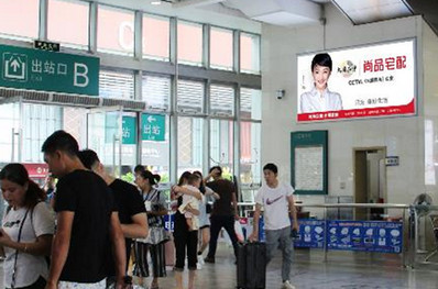 古鎮(zhèn)站A、B進出站口燈箱廣告