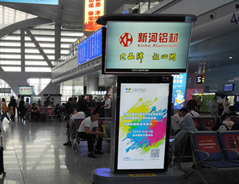 溫州時(shí)尚展--寧波火車(chē)站廣告案例