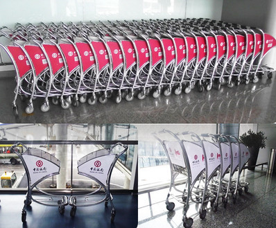 長(zhǎng)沙機(jī)場(chǎng)手推車(chē)廣告