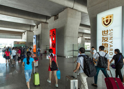 常州北高鐵站燈箱廣告 常州北高鐵站燈箱廣告