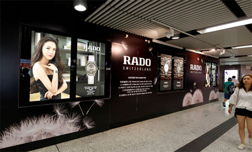 數碼雙屏廣告案例