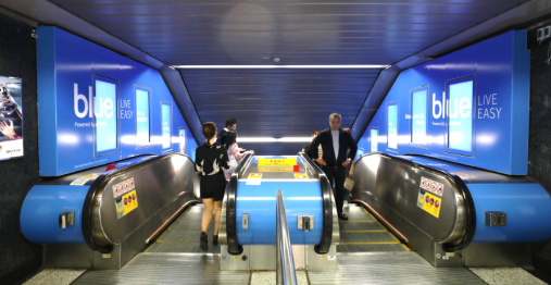 九龍公園扶手電梯數碼屏廣告 九龍公園扶手電梯數碼屏廣告