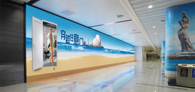 珠海機(jī)場(chǎng)廣告中到達(dá)區(qū)燈箱媒體有哪些優(yōu)勢(shì)？