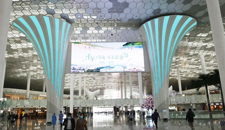 永州文旅深圳機(jī)場電子屏廣告3