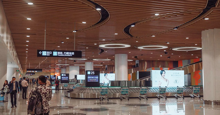 華瑞凱琳廈門(mén)機(jī)場(chǎng)電子屏廣告4