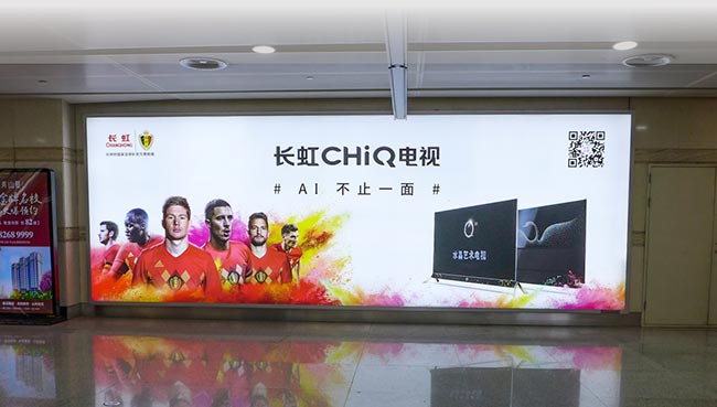大連機(jī)場(chǎng)一層到達(dá)通廊處燈箱媒體怎么樣？