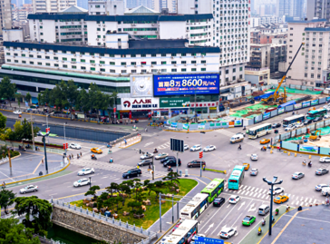 西安火炬大廈戶外大牌廣告 西安火炬大廈戶外大牌廣告