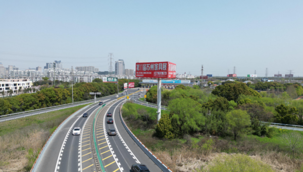 蘇州高速收費站廣告價格？蘇州東收費站立柱大牌廣告收費站廣告
