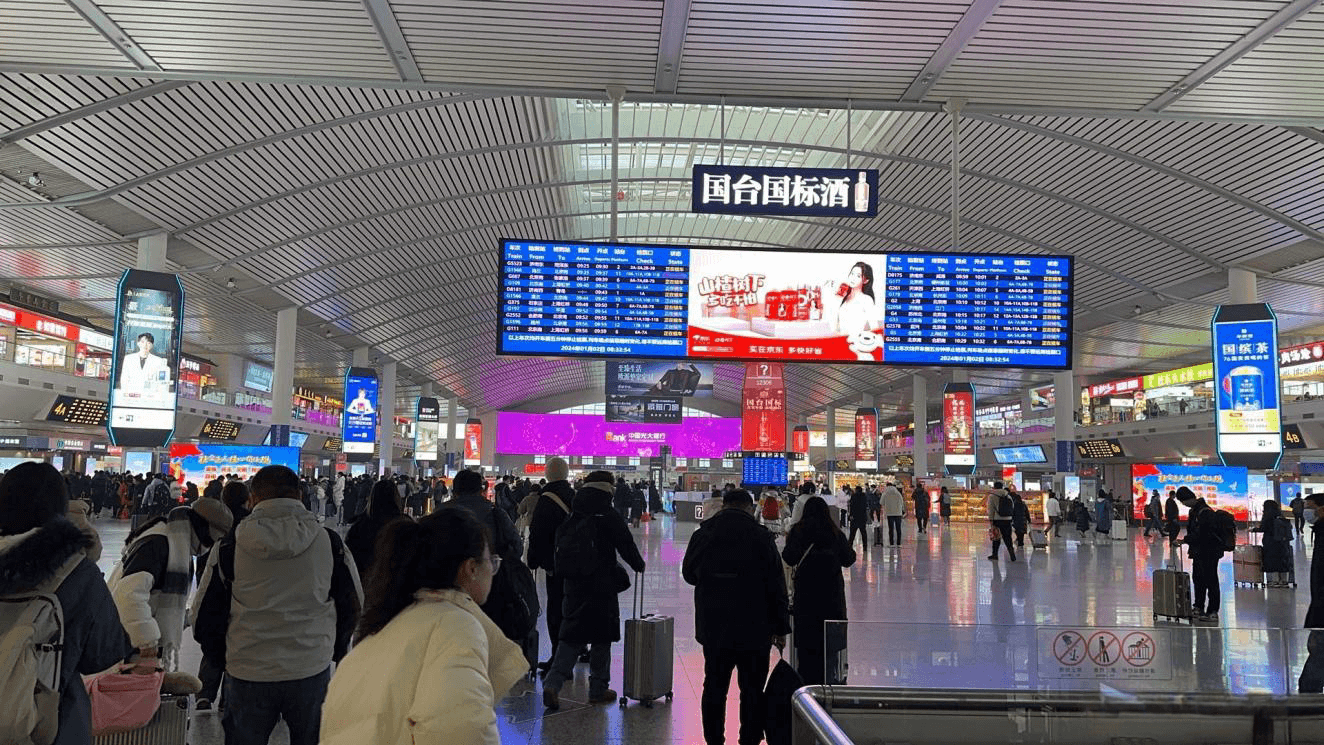 濟南西站廣告價格收費多少錢？濟南西高鐵站春運熱門廣告位