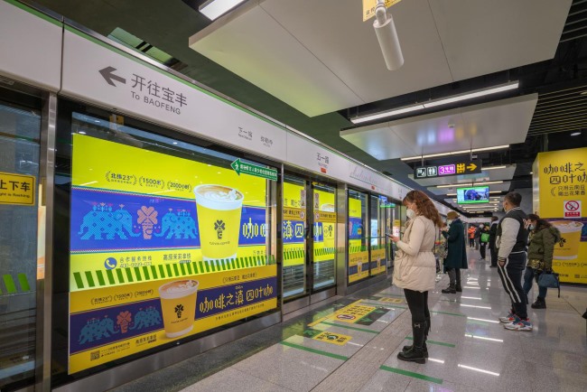 昆明地鐵廣告價格收費，昆明地鐵五一路站熱門廣告案例優(yōu)勢分析