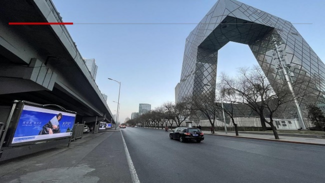 北京三環(huán)國貿(mào)燈箱圍擋大牌廣告投放，北京大屏廣告價(jià)格