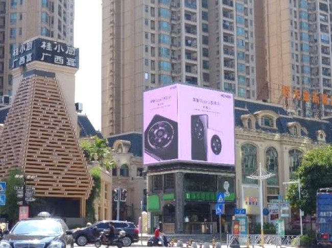 南寧東盟盛天地LED廣告投放，南寧戶外大屏廣告價(jià)格