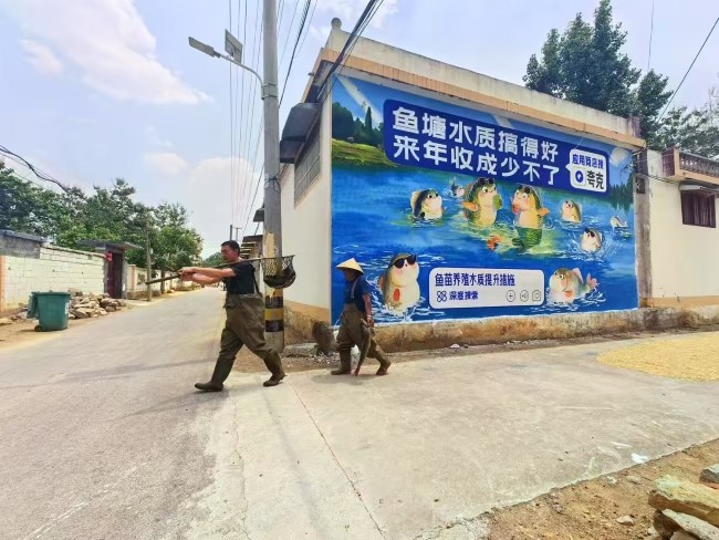 經(jīng)典別致效果好的刷墻廣告，為什么一直受到商家的青睞？第一戶(hù)外傳媒為什么能把刷墻廣告做的那么有趣又可愛(ài)？