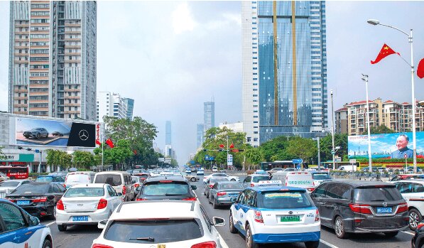 深圳福田LED大屏廣告有哪些？深圳福田市委市民中心華強北廣告價格