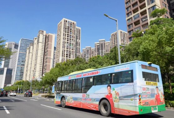 立白衛(wèi)仕洗衣液-佛山公交廣告