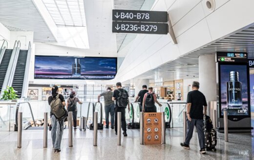 第一戶外傳媒廣州白云機場LED屏廣告 第一戶外傳媒廣州白云機場LED屏廣告