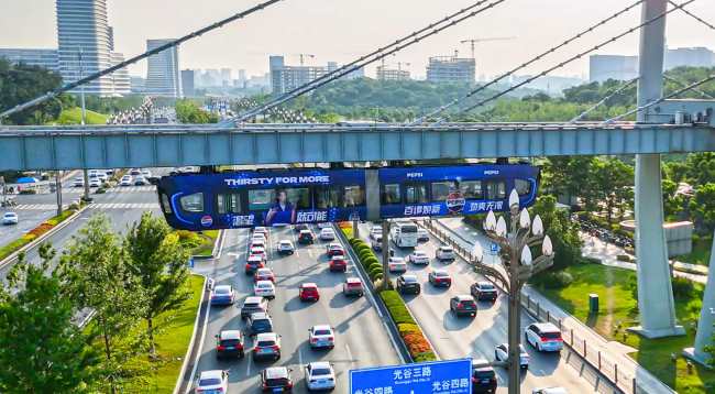 高空移動(dòng)地標(biāo)：光谷空軌全景廣告的呈現(xiàn)創(chuàng)意廣告價(jià)值