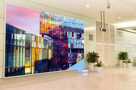 第一戶外傳媒-溫州龍灣機(jī)場T1國際出發(fā)廳燈箱